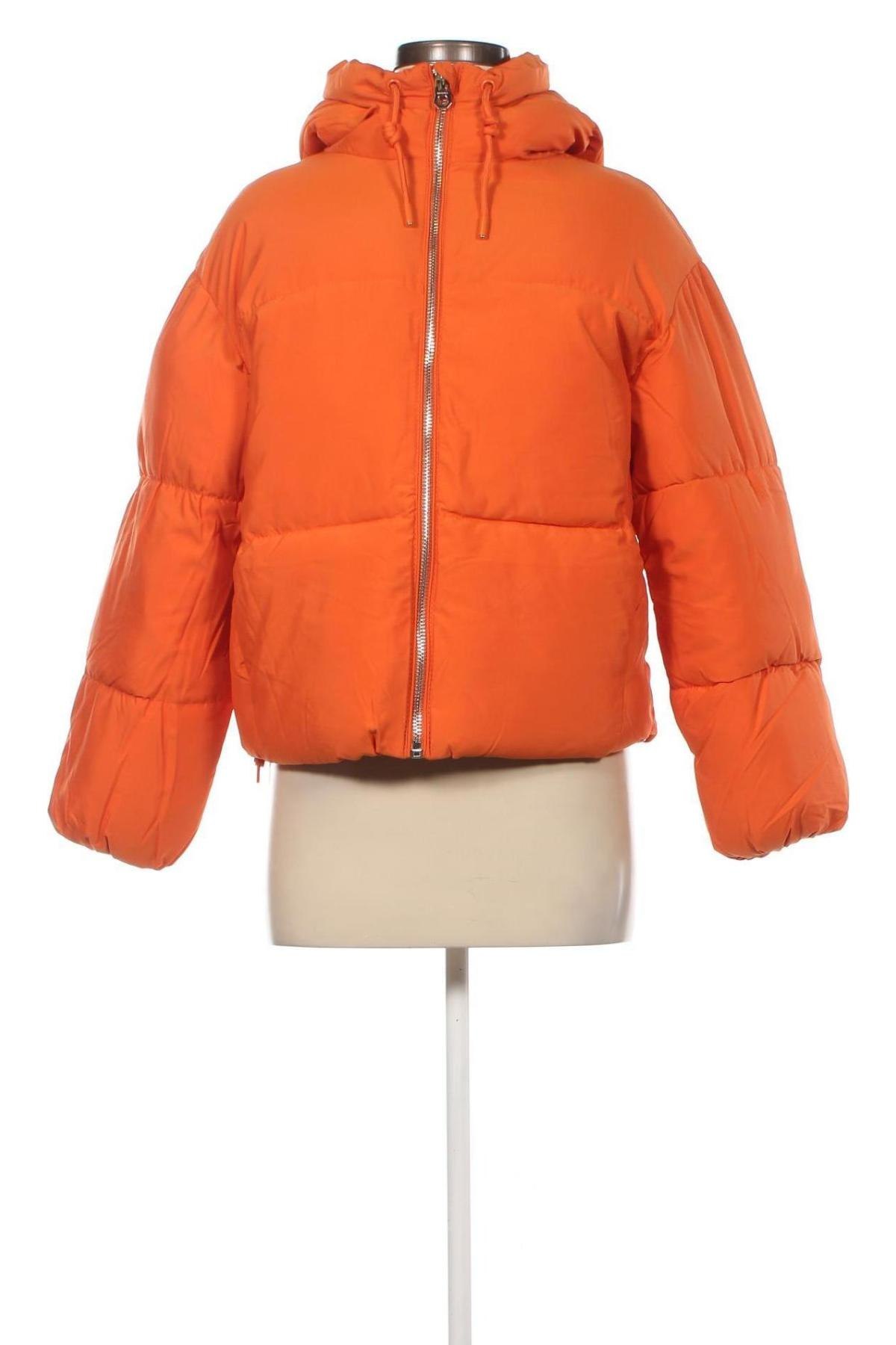 Damenjacke Bershka, Größe XS, Farbe Orange, Preis 40,36 €