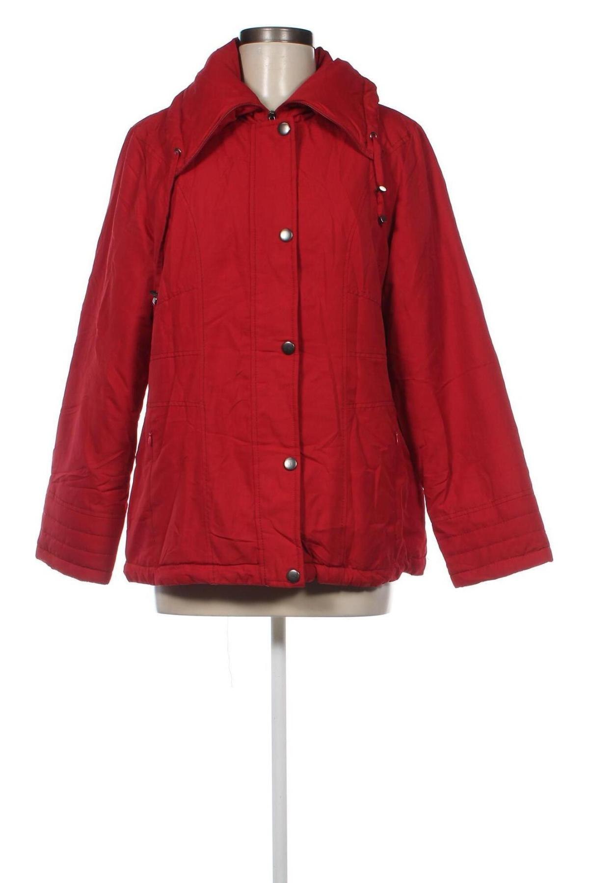 Γυναικείο μπουφάν Brandtex, Μέγεθος M, Χρώμα Κόκκινο, Τιμή 4,75 €