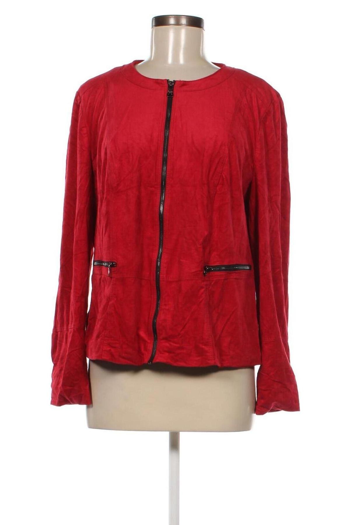 Γυναικείο μπουφάν Gerry Weber, Μέγεθος XL, Χρώμα Κόκκινο, Τιμή 8,31 €