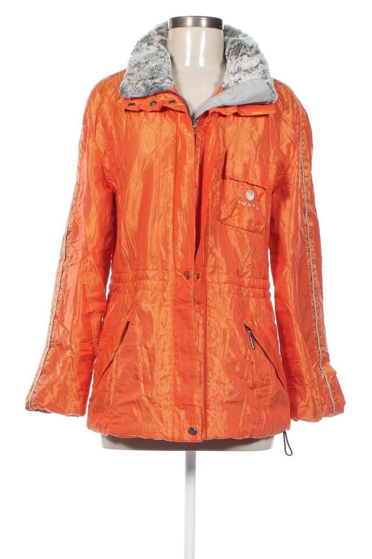 Γυναικείο μπουφάν Luhta, Μέγεθος S, Χρώμα Πορτοκαλί, Τιμή 12,84 €