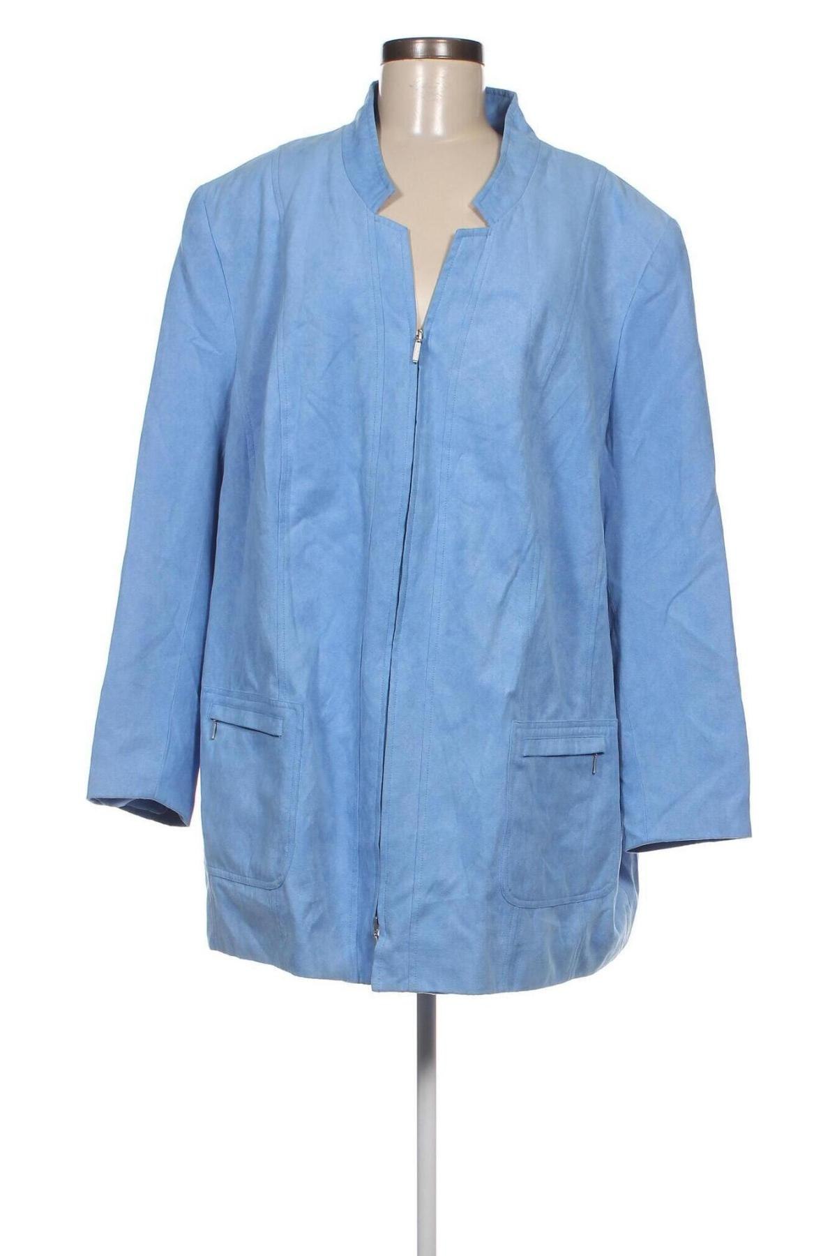 Damenjacke M Collection, Größe 4XL, Farbe Blau, Preis 15,03 €
