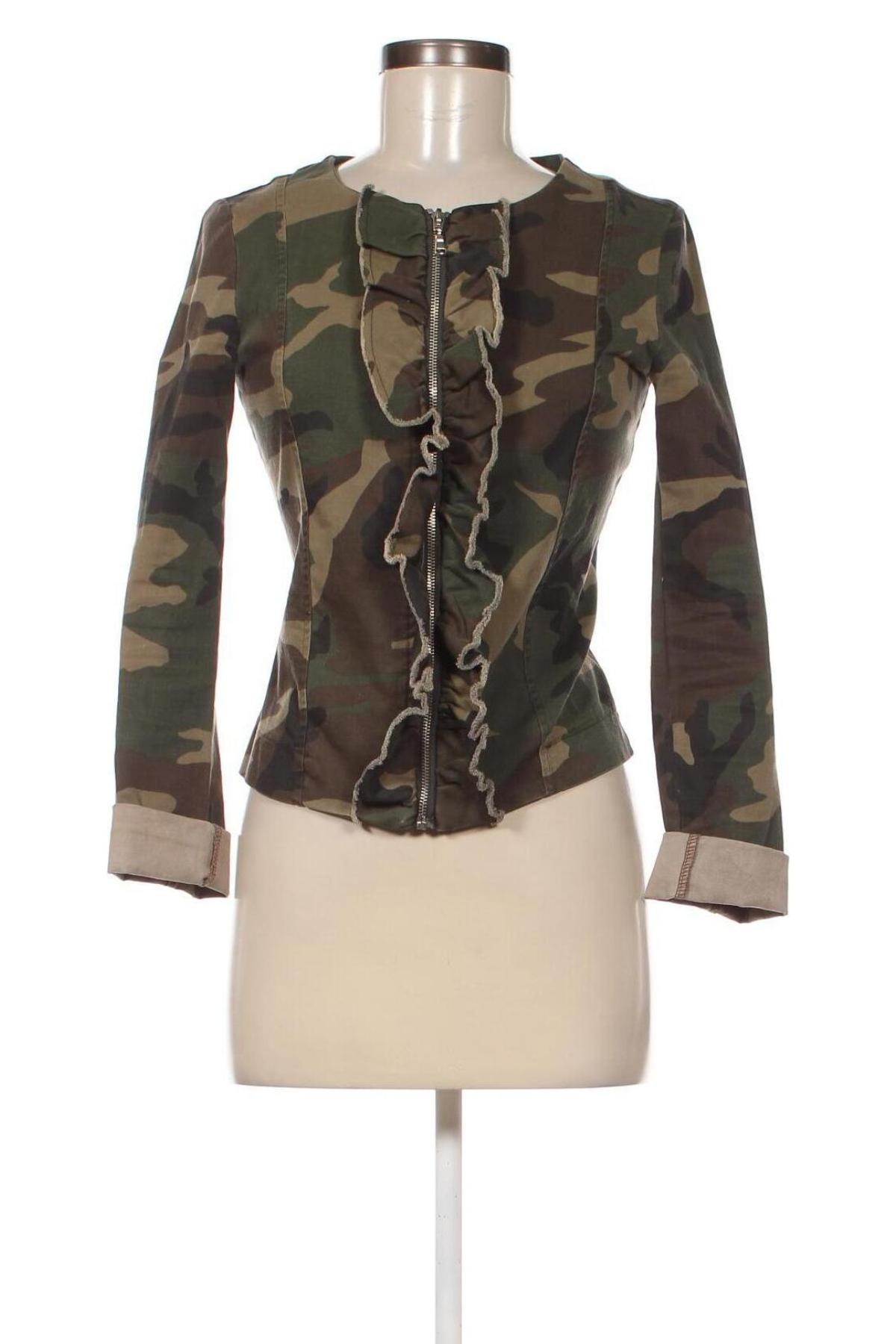 Γυναικείο μπουφάν Motivi, Μέγεθος XS, Χρώμα Πράσινο, Τιμή 18,77 €