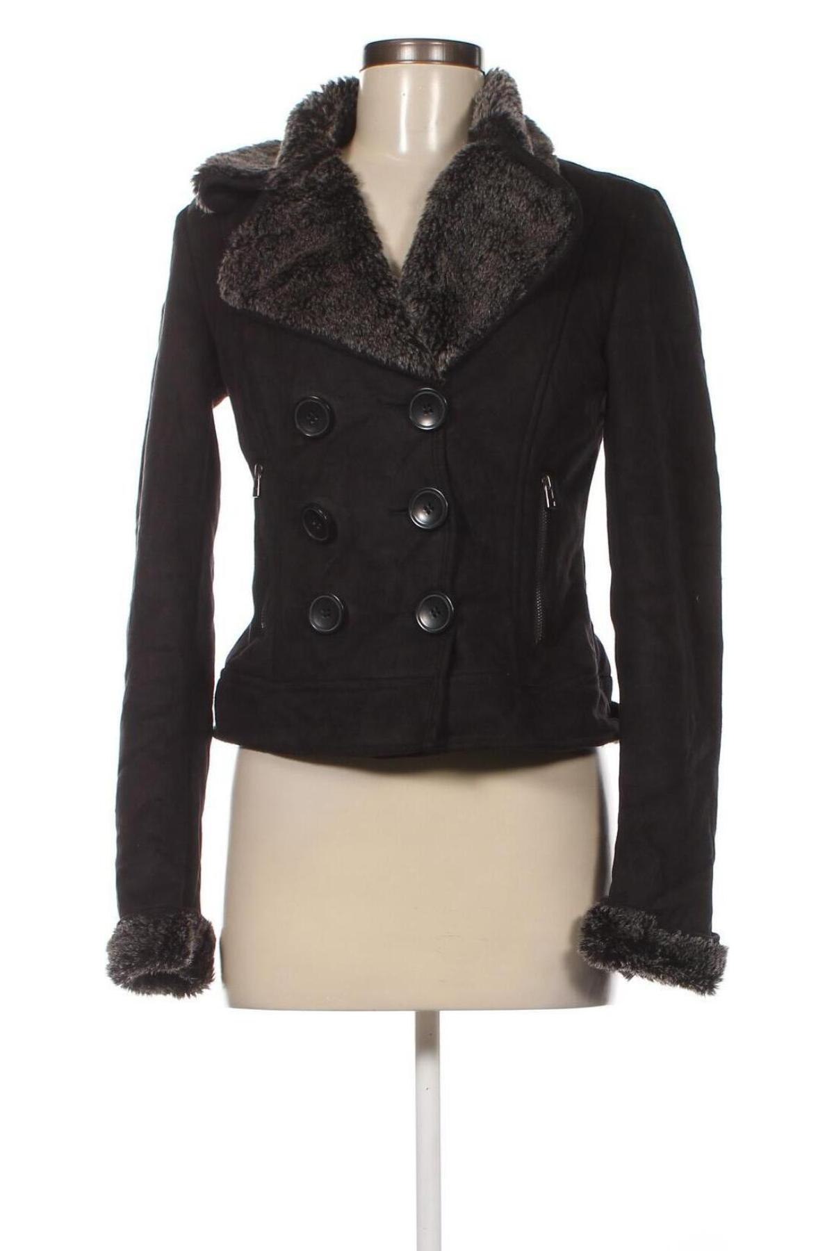 Γυναικείο μπουφάν Zara Trafaluc, Μέγεθος M, Χρώμα Μαύρο, Τιμή 6,28 €