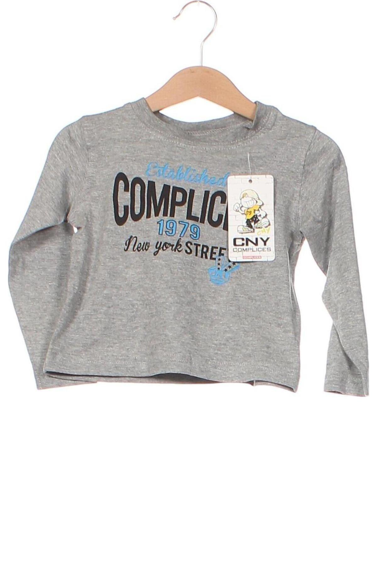 Kinder Shirt CNY, Größe 2-3y/ 98-104 cm, Farbe Grau, Preis 17,53 €