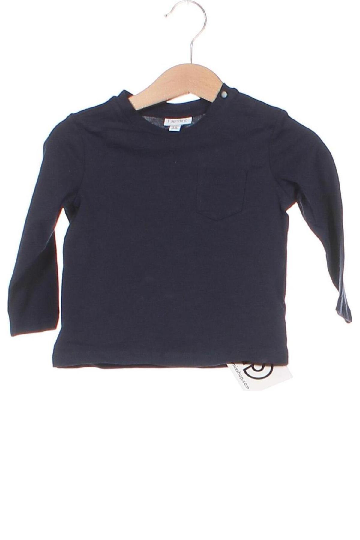 Παιδική μπλούζα Fagottino By Oviesse, Μέγεθος 9-12m/ 74-80 εκ., Χρώμα Μπλέ, Τιμή 4,62 €