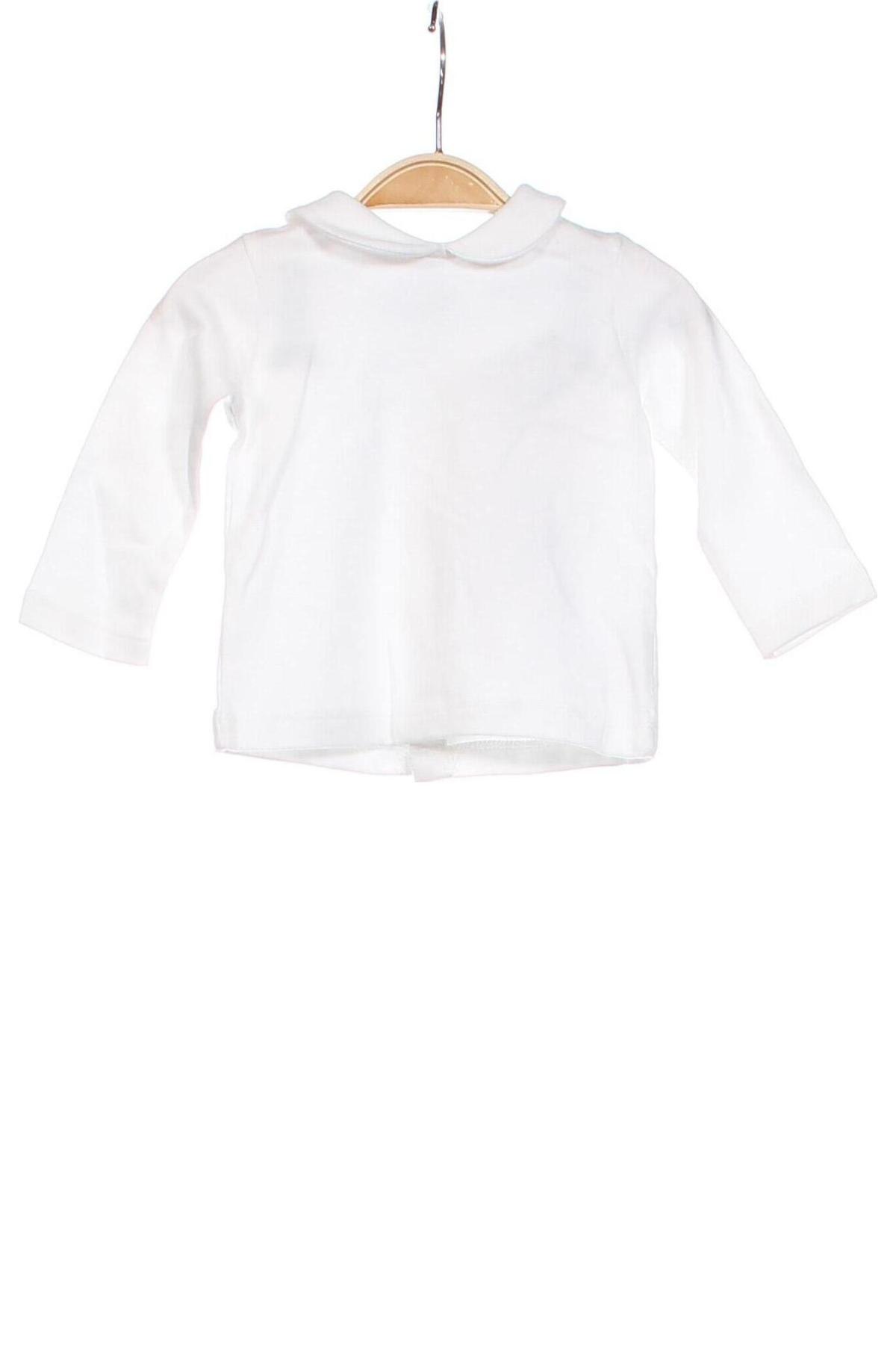 Παιδική μπλούζα Fagottino By Oviesse, Μέγεθος 3-6m/ 62-68 εκ., Χρώμα Λευκό, Τιμή 5,90 €