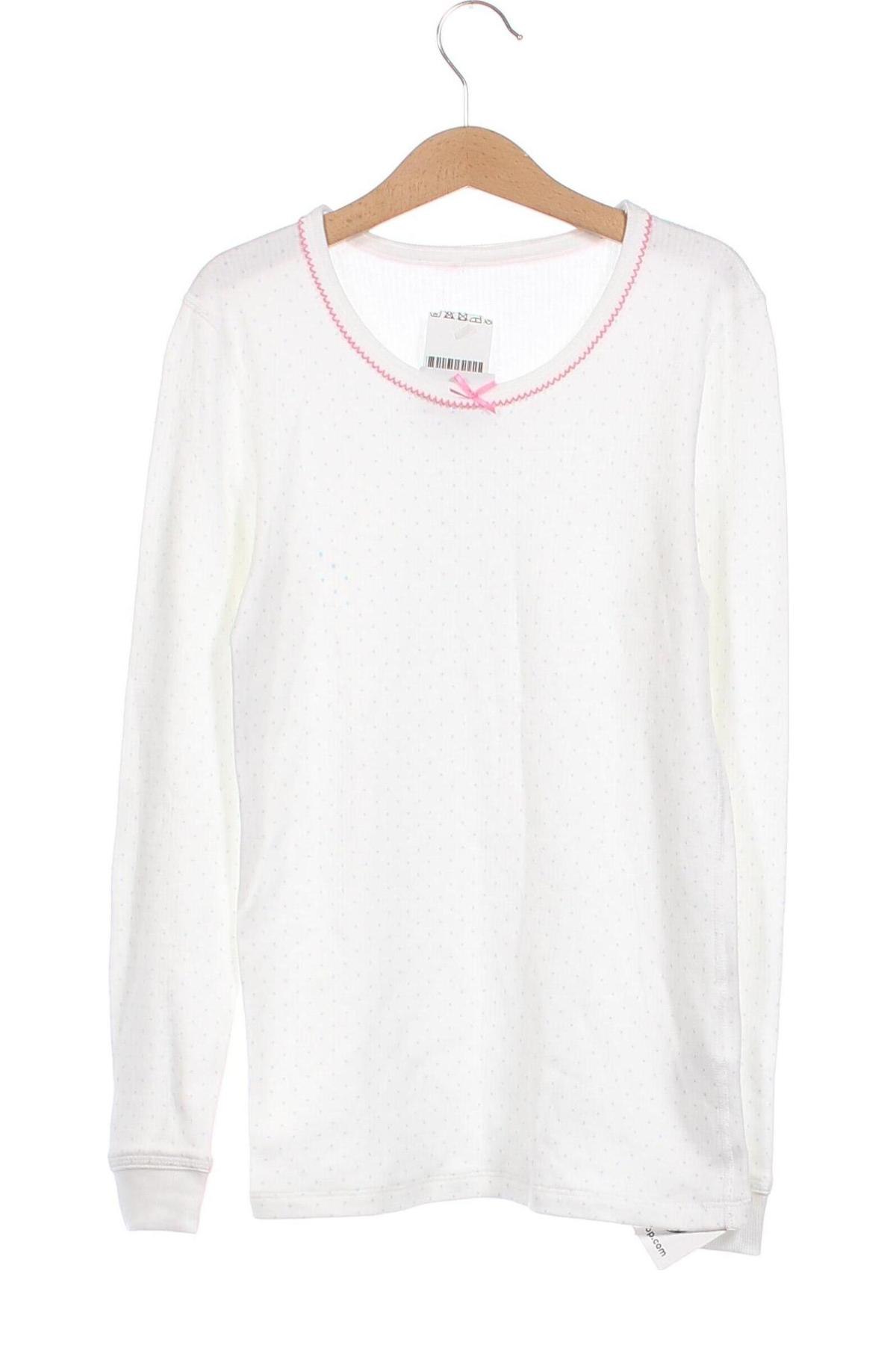 Kinder Shirt Marks & Spencer, Größe 11-12y/ 152-158 cm, Farbe Weiß, Preis 7,89 €