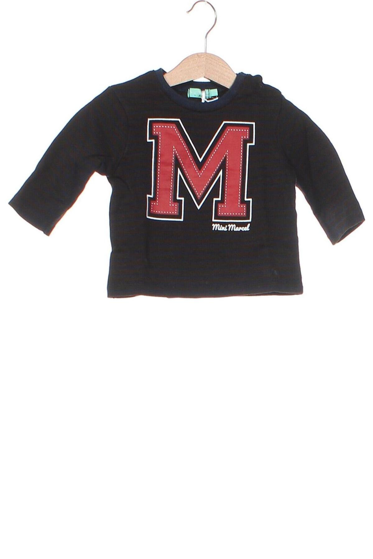 Dziecięca bluzka Mini Marcel, Rozmiar 9-12m/ 74-80 cm, Kolor Kolorowy, Cena 24,74 zł