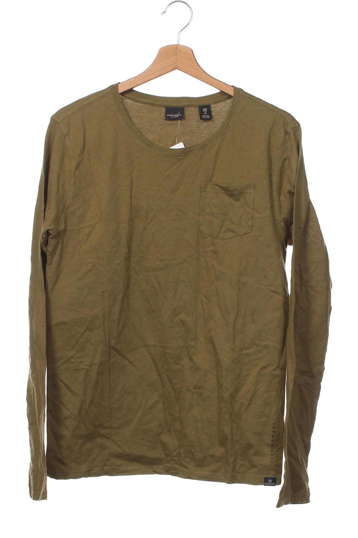 Παιδική μπλούζα Scotch & Soda, Μέγεθος 15-18y/ 170-176 εκ., Χρώμα Πράσινο, Τιμή 7,58 €