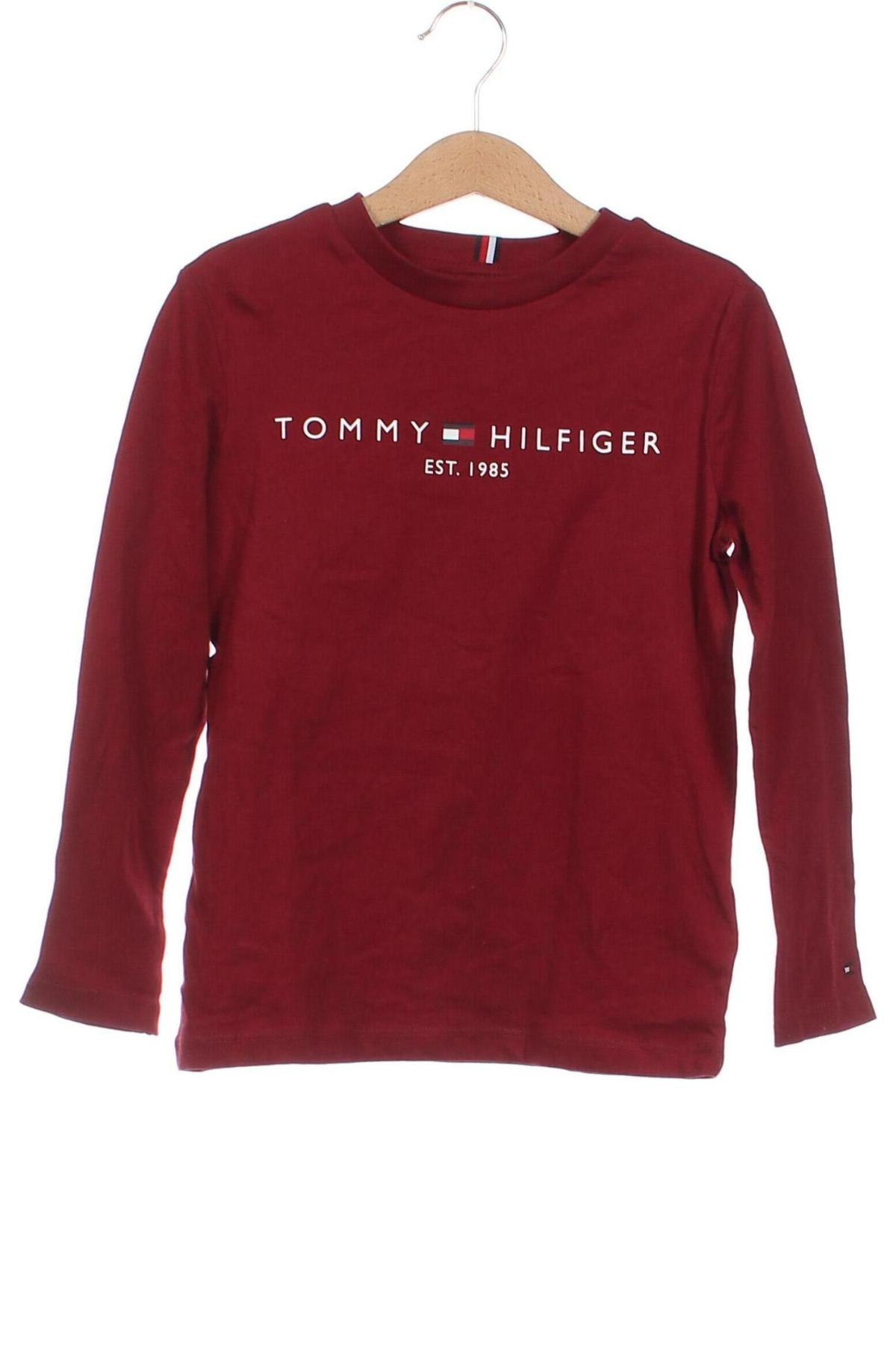 Детска блуза Tommy Hilfiger, Размер 6-7y/ 122-128 см, Цвят Червен, Цена 45,92 лв.