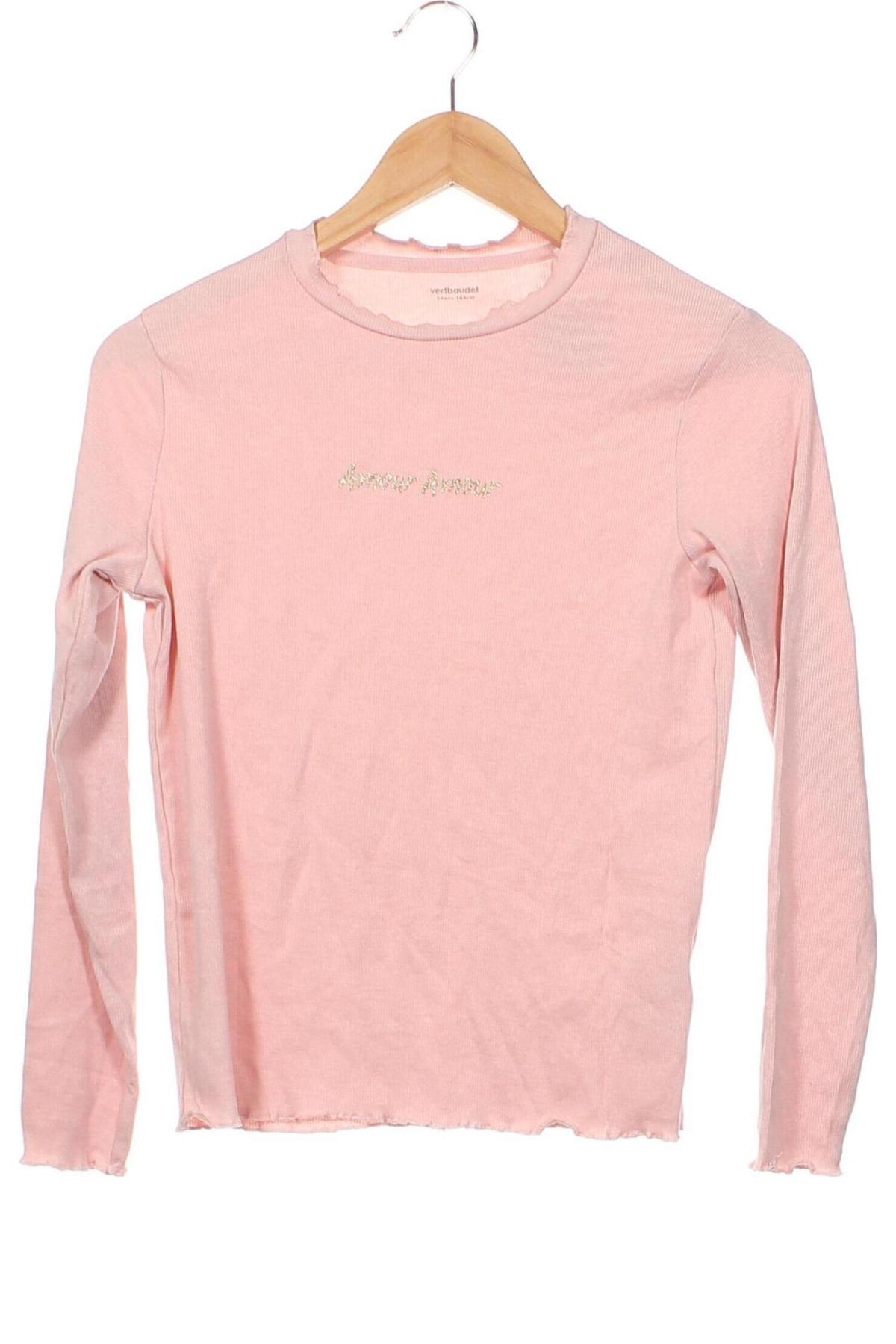 Παιδική μπλούζα Vertbaudet, Μέγεθος 13-14y/ 164-168 εκ., Χρώμα Ρόζ , Τιμή 4,01 €