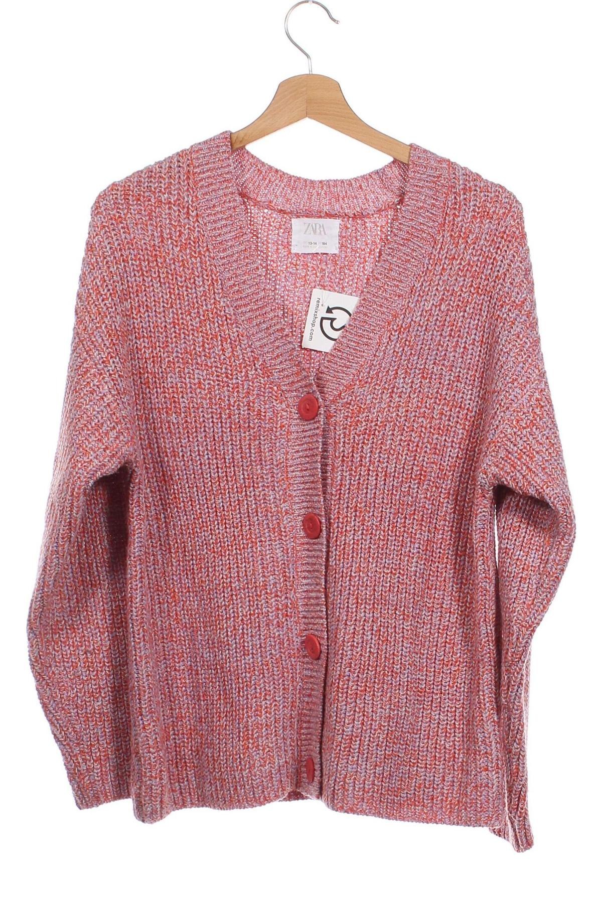 Kinder Strickjacke Zara, Größe 13-14y/ 164-168 cm, Farbe Mehrfarbig, Preis € 9,92