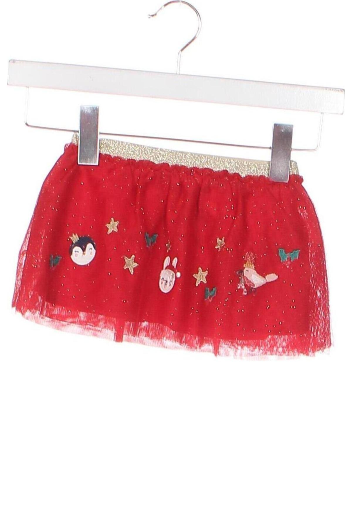 Dětská sukně  Du Pareil Au Meme, Velikost 2-3m/ 56-62 cm, Barva Červená, Cena  167,00 Kč