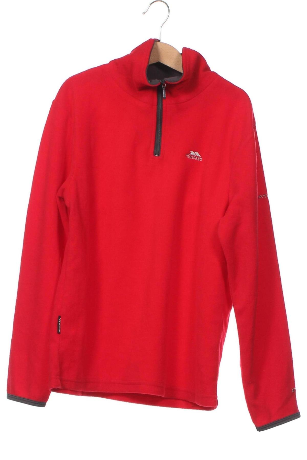 Παιδική μπλούζα fleece Trespass, Μέγεθος 8-9y/ 134-140 εκ., Χρώμα Κόκκινο, Τιμή 5,72 €