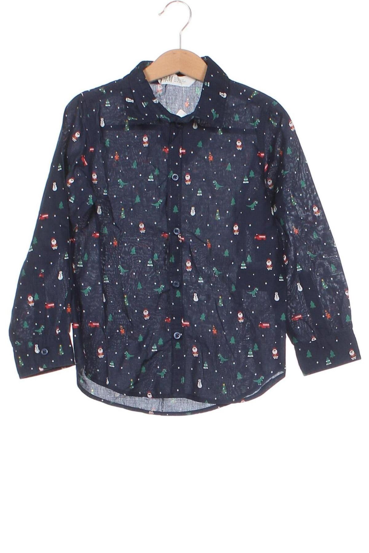 Detská košeľa  H&M, Veľkosť 5-6y/ 116-122 cm, Farba Modrá, Cena  13,23 €