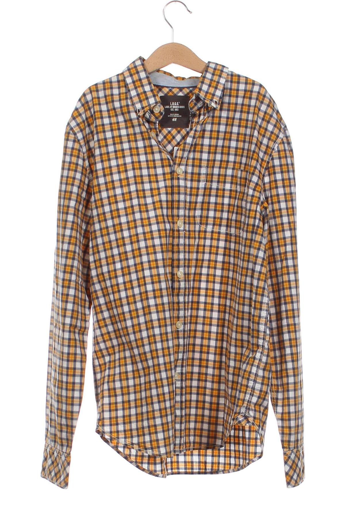 Παιδικό πουκάμισο H&M L.O.G.G., Μέγεθος 15-18y/ 170-176 εκ., Χρώμα Πολύχρωμο, Τιμή 11,23 €