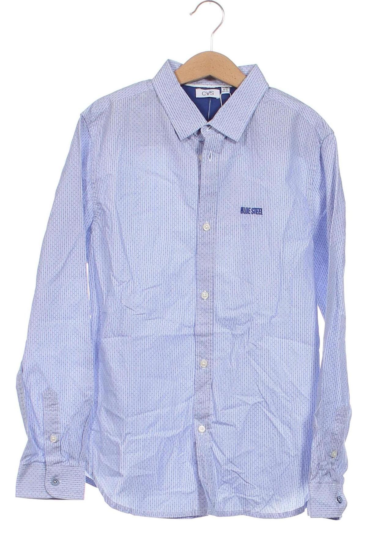 Παιδικό πουκάμισο Oviesse, Μέγεθος 10-11y/ 146-152 εκ., Χρώμα Μπλέ, Τιμή 22,68 €