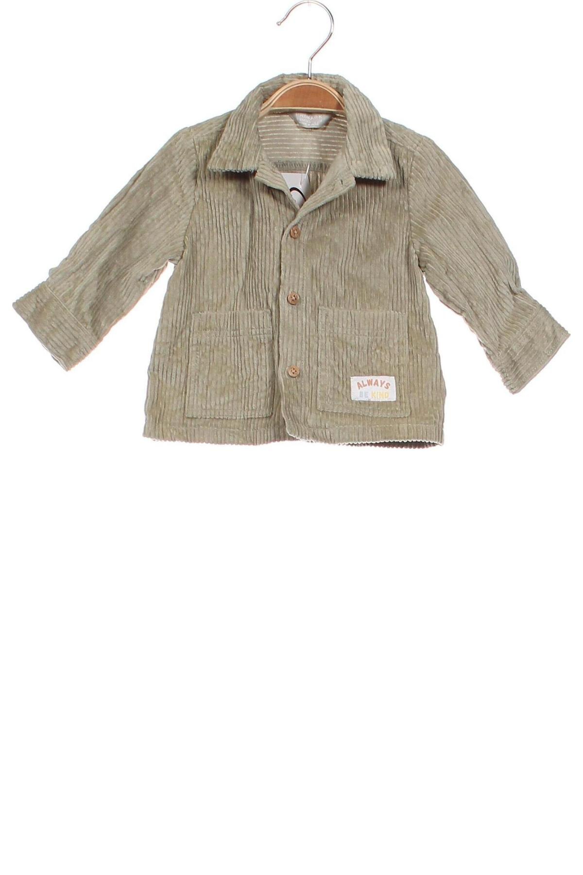 Детска риза Primark, Размер 3-6m/ 62-68 см, Цвят Зелен, Цена 9,80 лв.