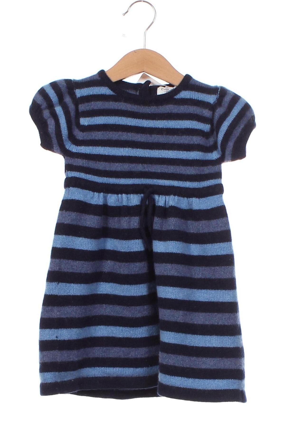 Παιδικό φόρεμα Cashmirino, Μέγεθος 18-24m/ 86-98 εκ., Χρώμα Μπλέ, Τιμή 23,45 €