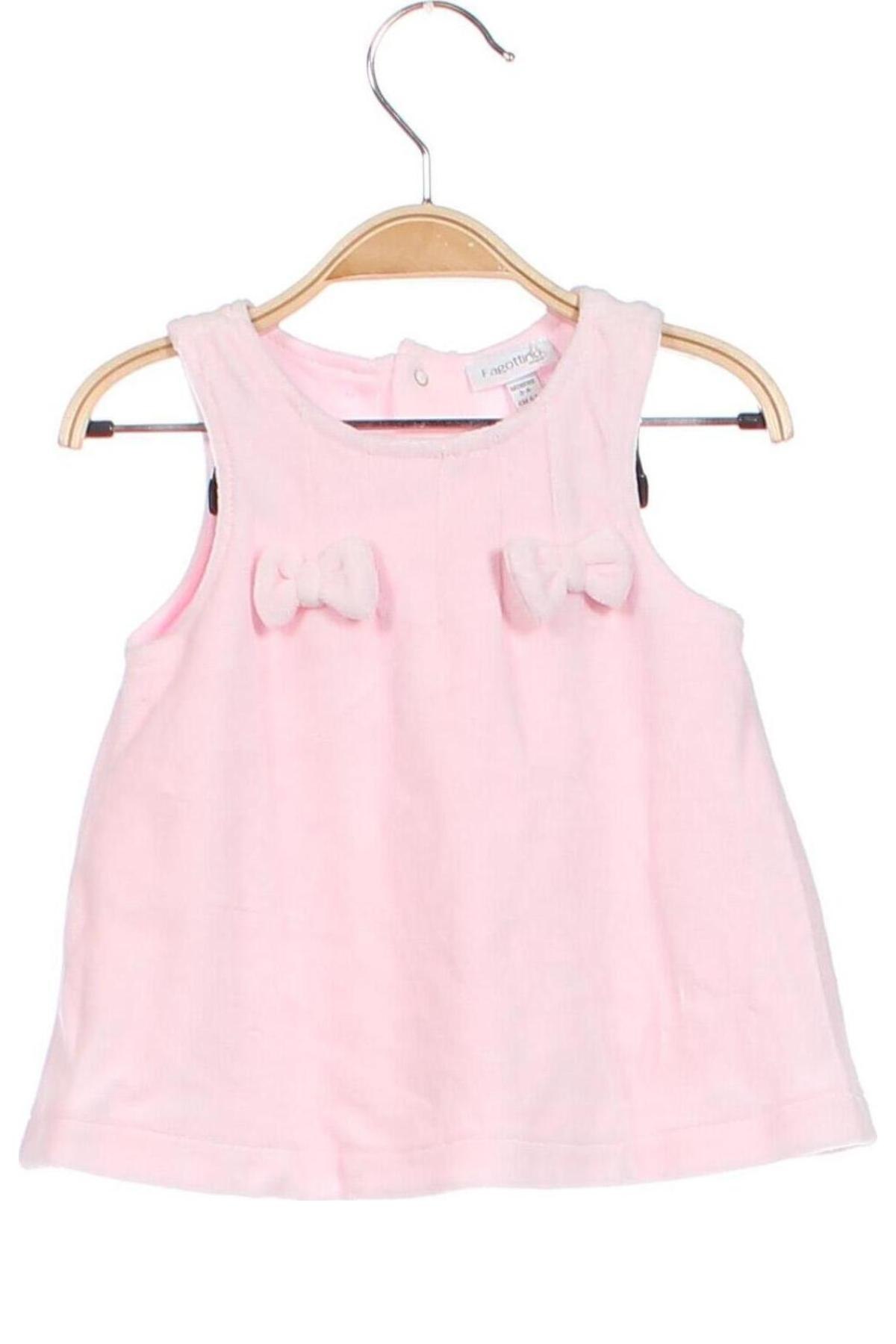 Detské šaty  Fagottino By Oviesse, Veľkosť 2-3m/ 56-62 cm, Farba Ružová, Cena  5,41 €