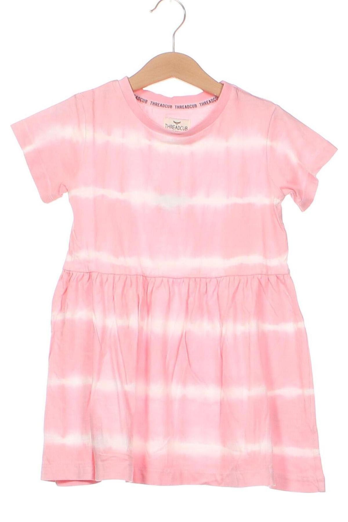 Детска рокля Threadbare, Размер 18-24m/ 86-98 см, Цвят Розов, Цена 7,67 лв.