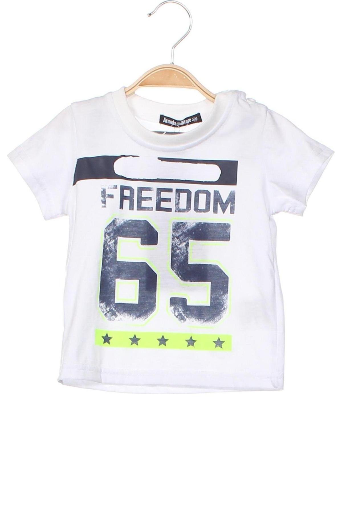 Παιδικό μπλουζάκι, Μέγεθος 9-12m/ 74-80 εκ., Χρώμα Λευκό, Τιμή 5,51 €