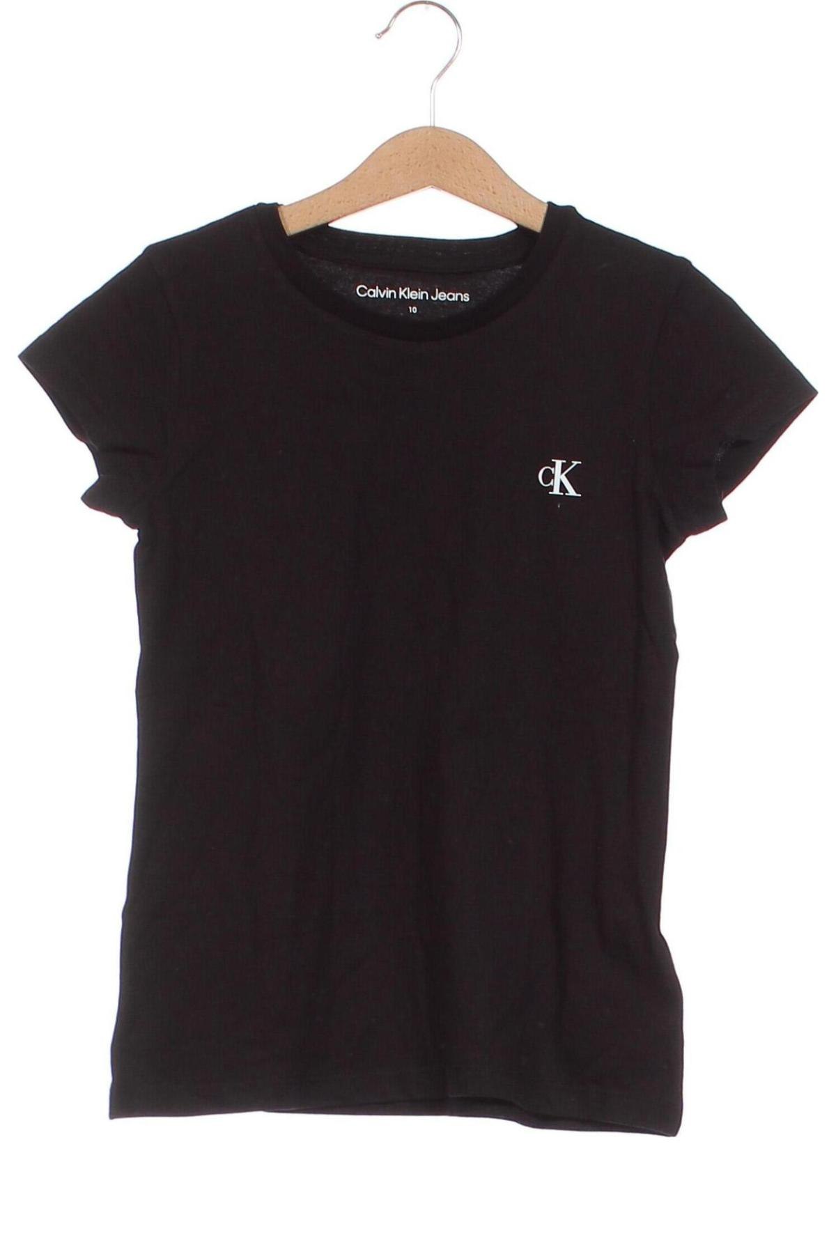 Detské tričko Calvin Klein Jeans, Veľkosť 9-10y/ 140-146 cm, Farba Čierna, Cena  23,66 €