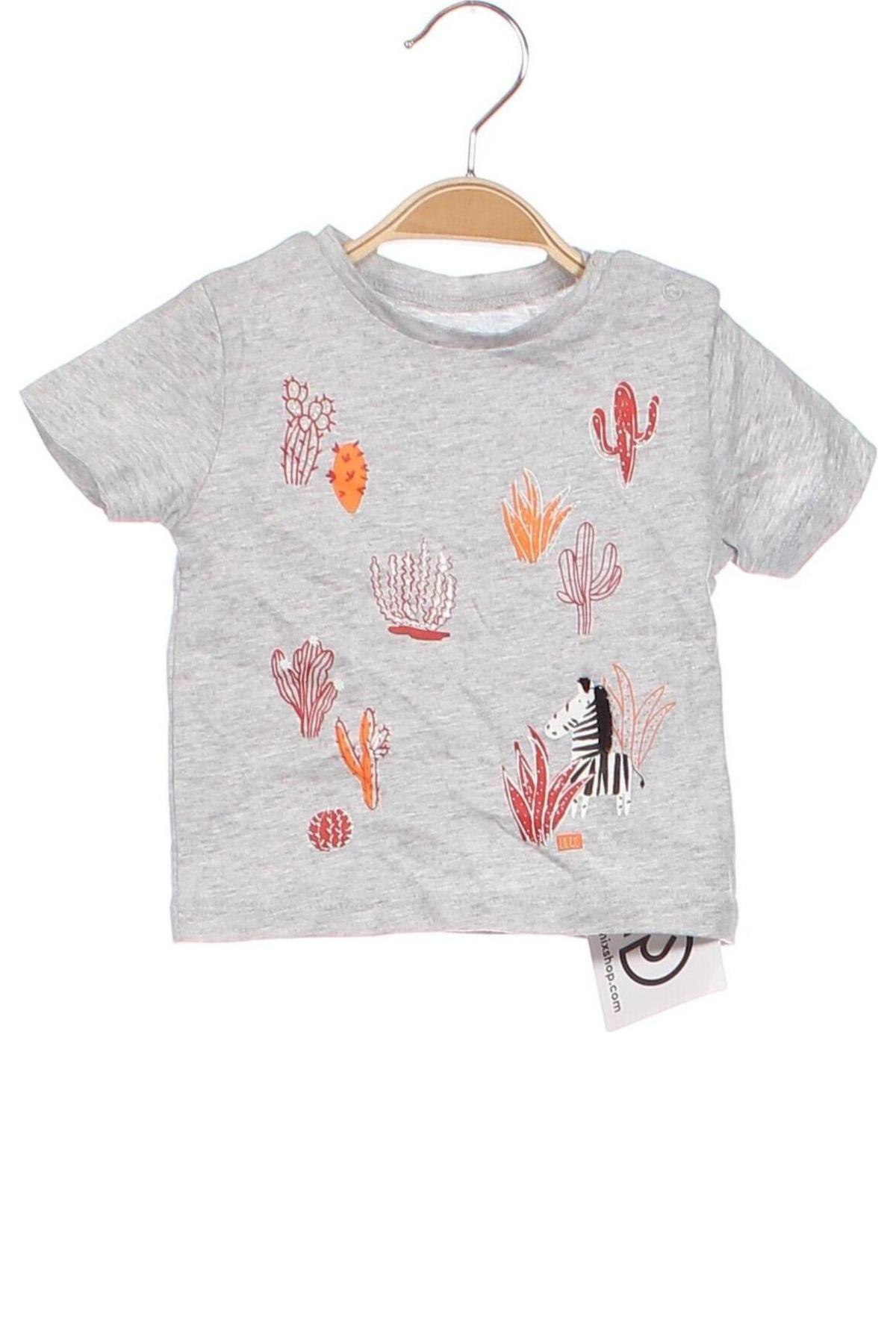 Kinder T-Shirt La Compagnie des Petits, Größe 3-6m/ 62-68 cm, Farbe Grau, Preis € 5,01