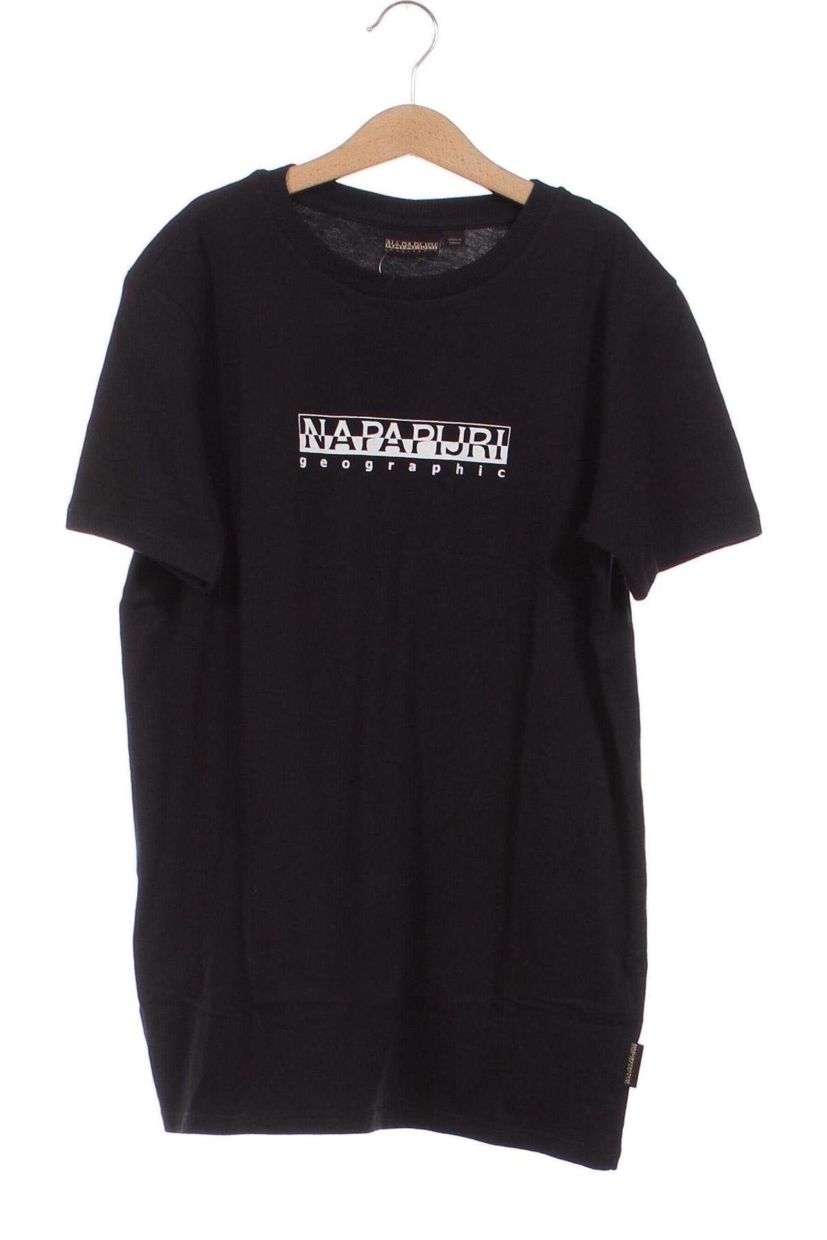 Παιδικό μπλουζάκι Napapijri, Μέγεθος 15-18y/ 170-176 εκ., Χρώμα Μαύρο, Τιμή 30,41 €