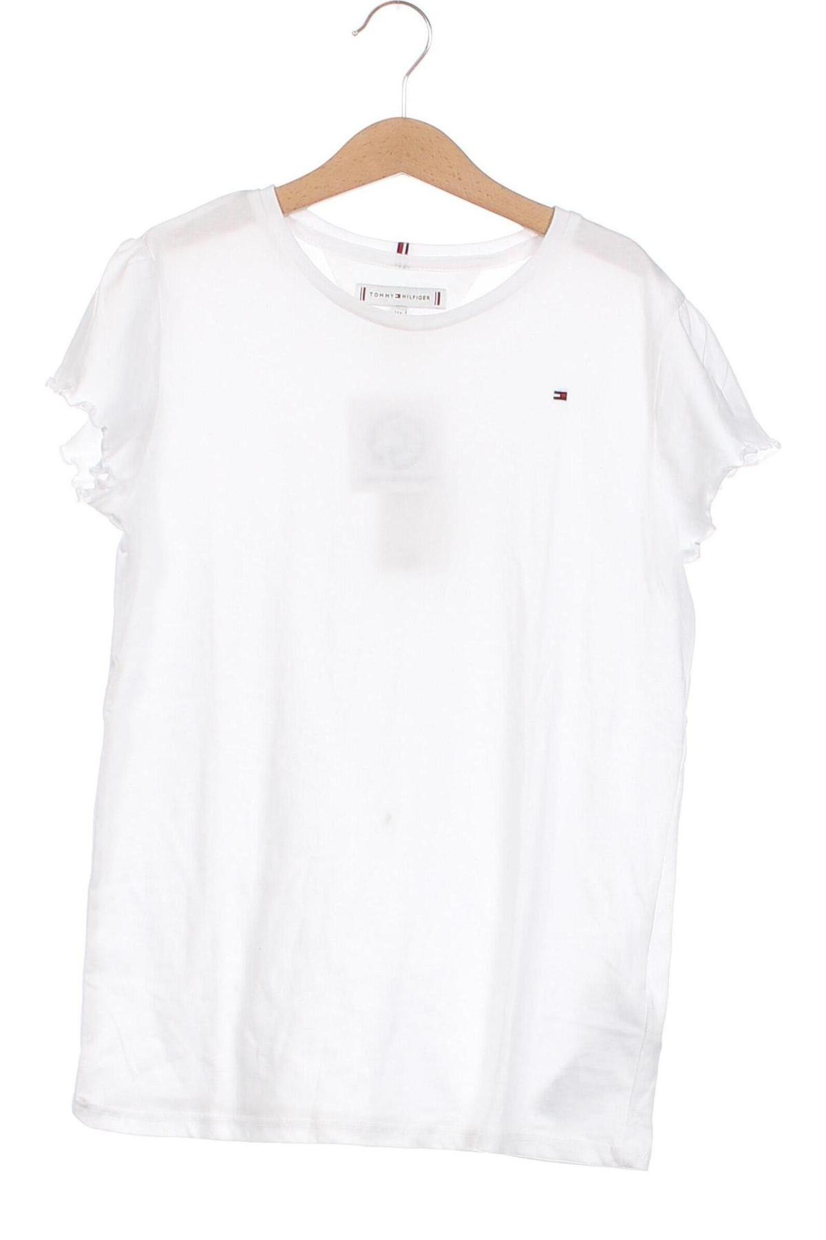 Παιδικό μπλουζάκι Tommy Hilfiger, Μέγεθος 12-13y/ 158-164 εκ., Χρώμα Λευκό, Τιμή 30,95 €