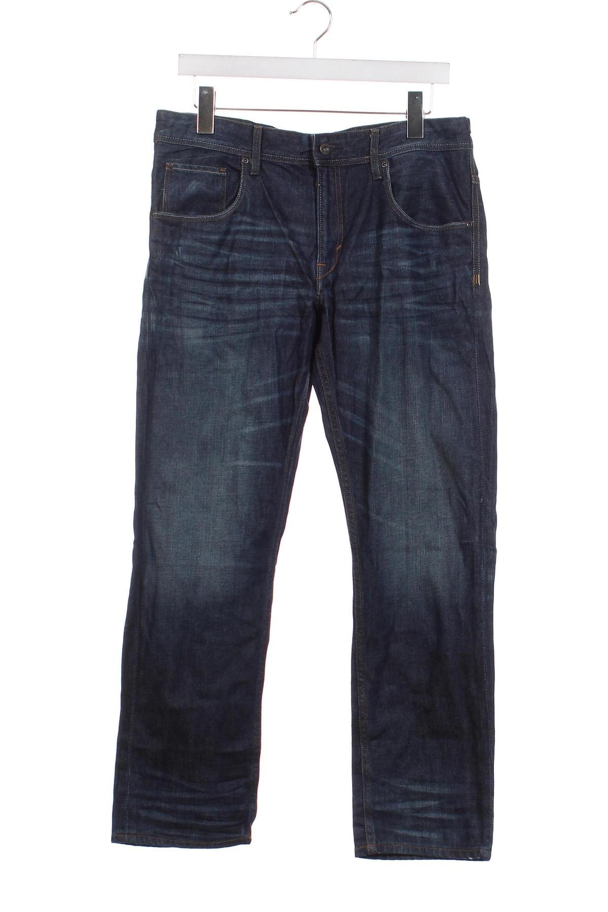 Dziecięce jeansy H&M, Rozmiar 12-13y/ 158-164 cm, Kolor Niebieski, Cena 19,45 zł