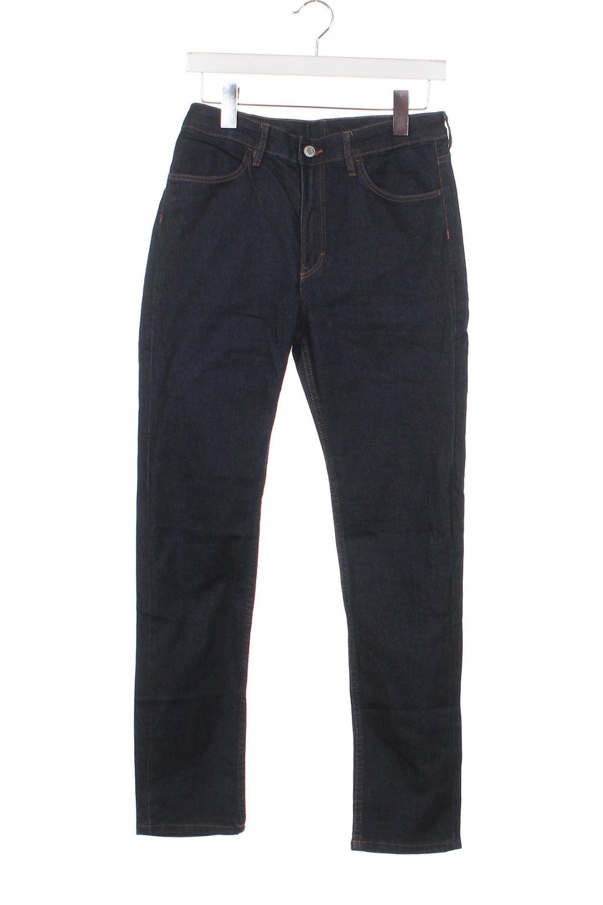 Dziecięce jeansy H&M, Rozmiar 15-18y/ 170-176 cm, Kolor Niebieski, Cena 22,39 zł