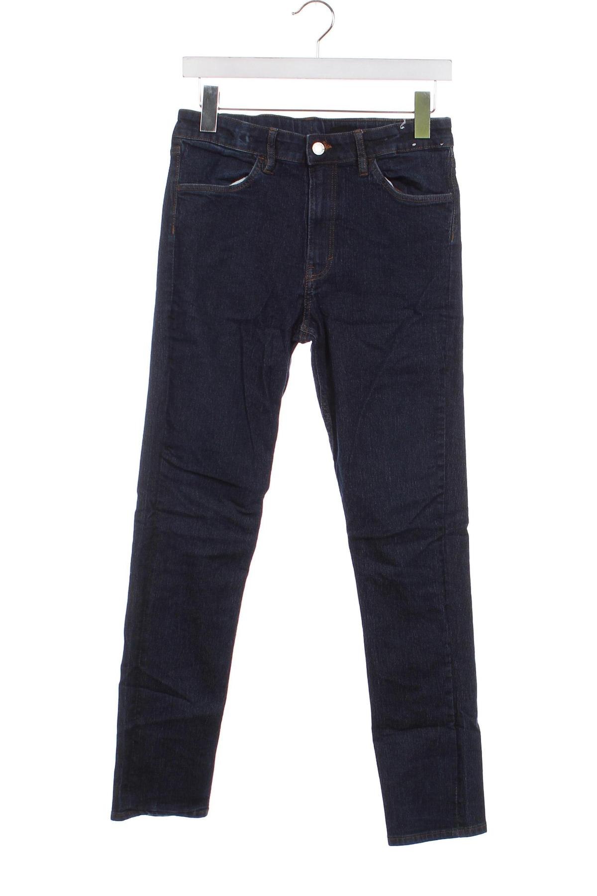 Dziecięce jeansy H&M, Rozmiar 14-15y/ 168-170 cm, Kolor Niebieski, Cena 17,40 zł