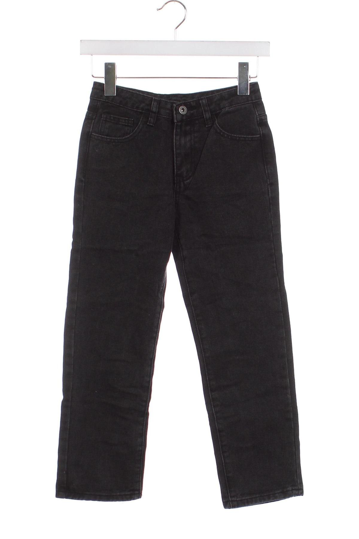 Dziecięce jeansy SHEIN, Rozmiar 8-9y/ 134-140 cm, Kolor Czarny, Cena 24,85 zł