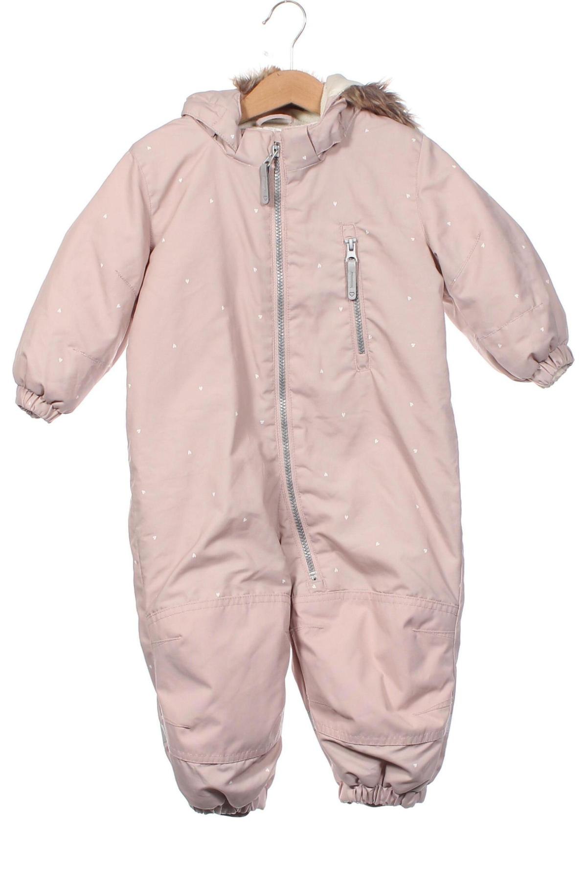 Salopetă pentru copii pentru sporturi de iarnă H&M, Mărime 9-12m/ 74-80 cm, Culoare Roz, Preț 79,90 Lei