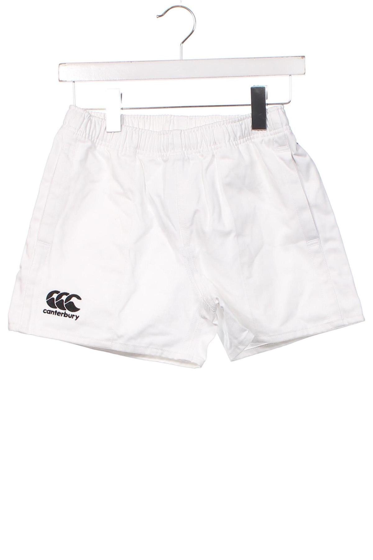 Pantaloni scurți pentru copii Canterbury, Mărime 12-13y/ 158-164 cm, Culoare Alb, Preț 20,00 Lei
