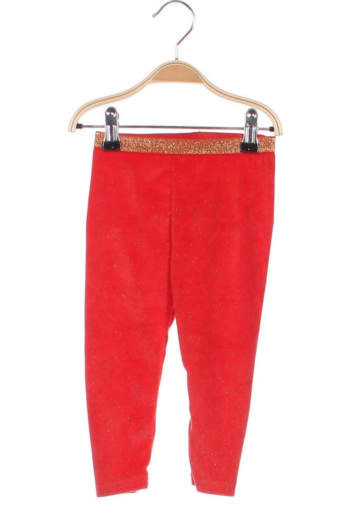 Детски панталон, Размер 12-18m/ 80-86 см, Цвят Червен, Цена 21,00 лв.