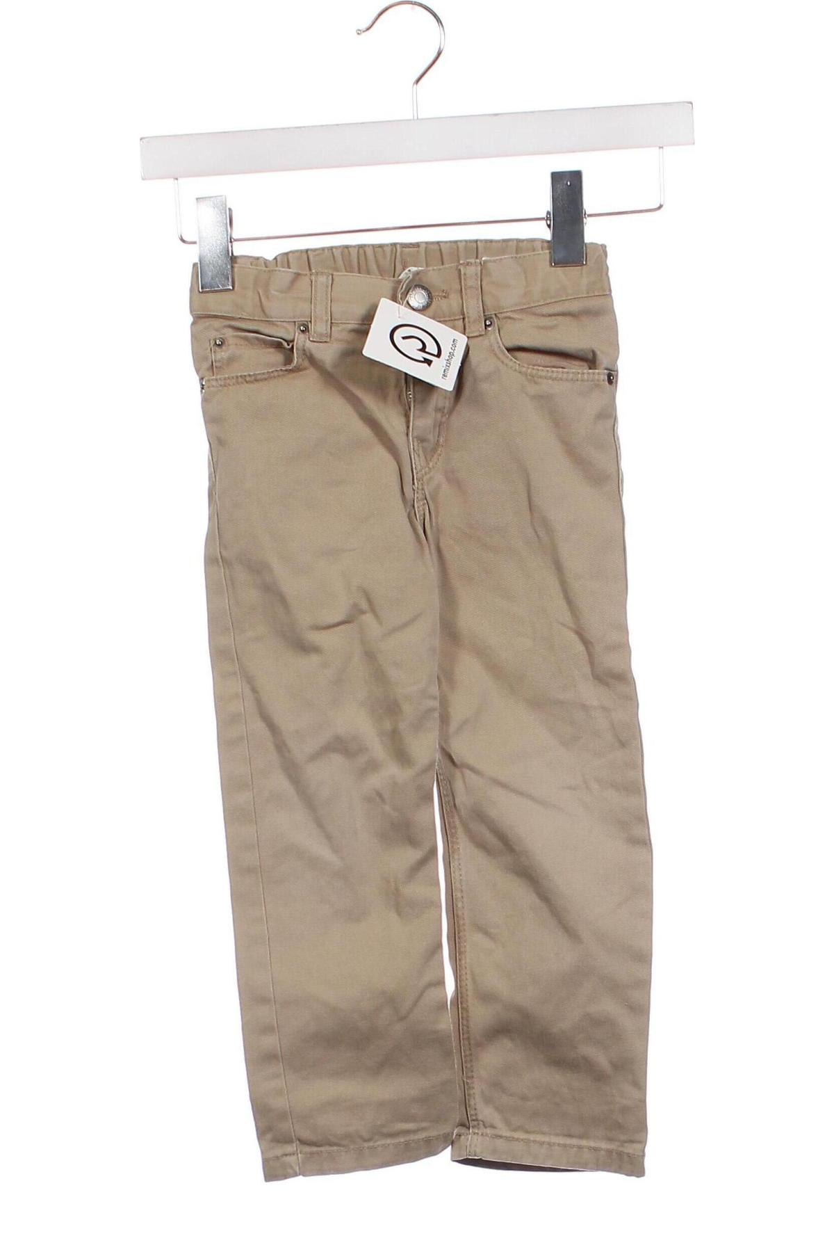 Dziecięce spodnie H&M, Rozmiar 2-3y/ 98-104 cm, Kolor Beżowy, Cena 38,20 zł