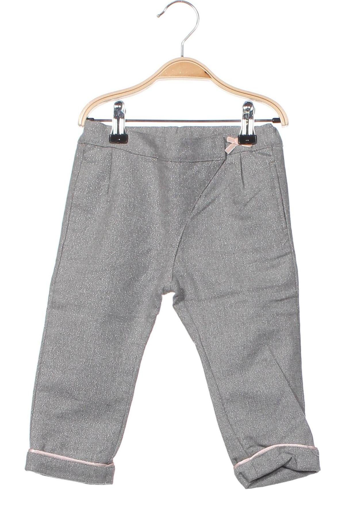 Παιδικό παντελόνι Idexe, Μέγεθος 12-18m/ 80-86 εκ., Χρώμα Γκρί, Τιμή 9,21 €