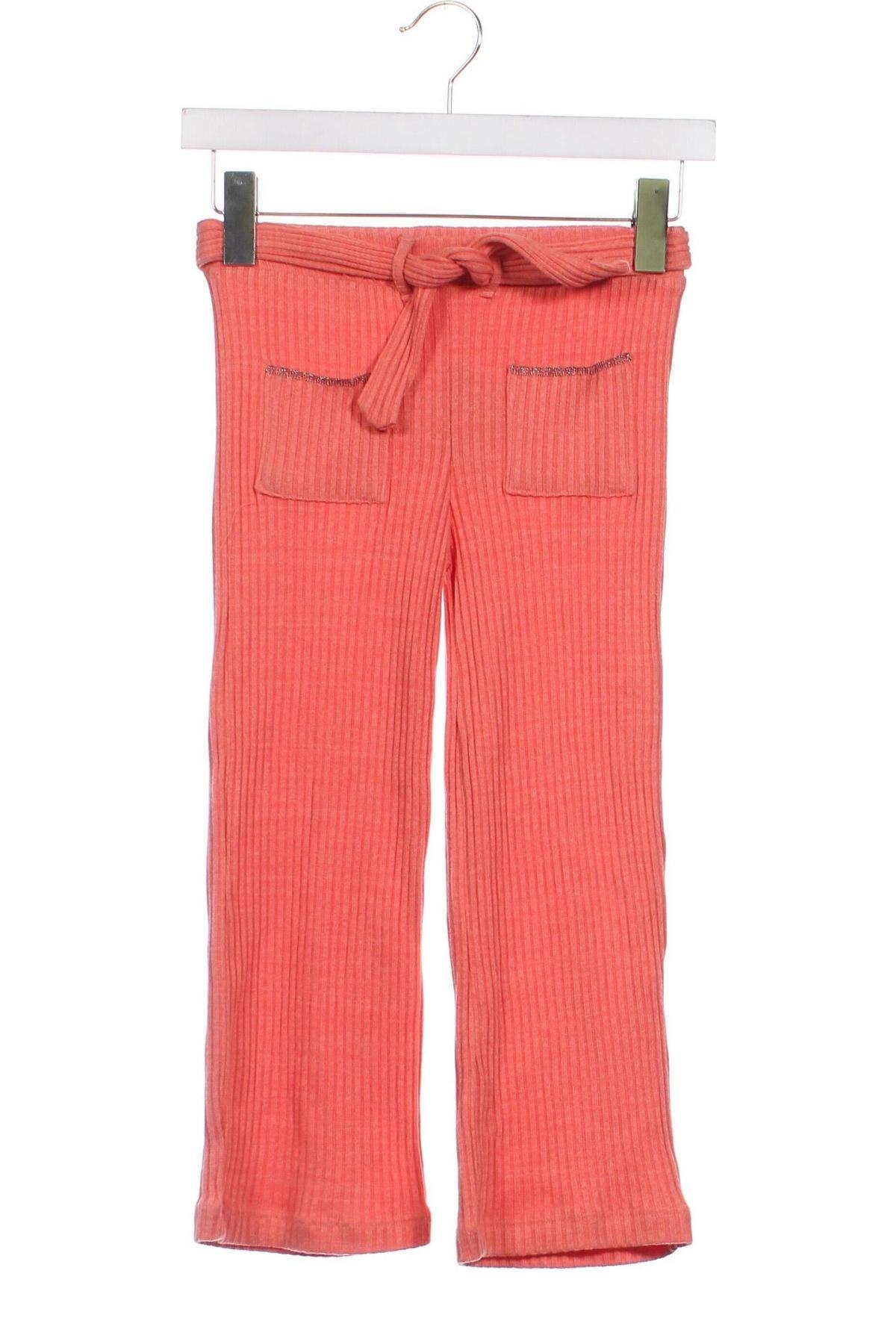 Detské nohavice  Zara, Veľkosť 7-8y/ 128-134 cm, Farba Oranžová, Cena  9,07 €