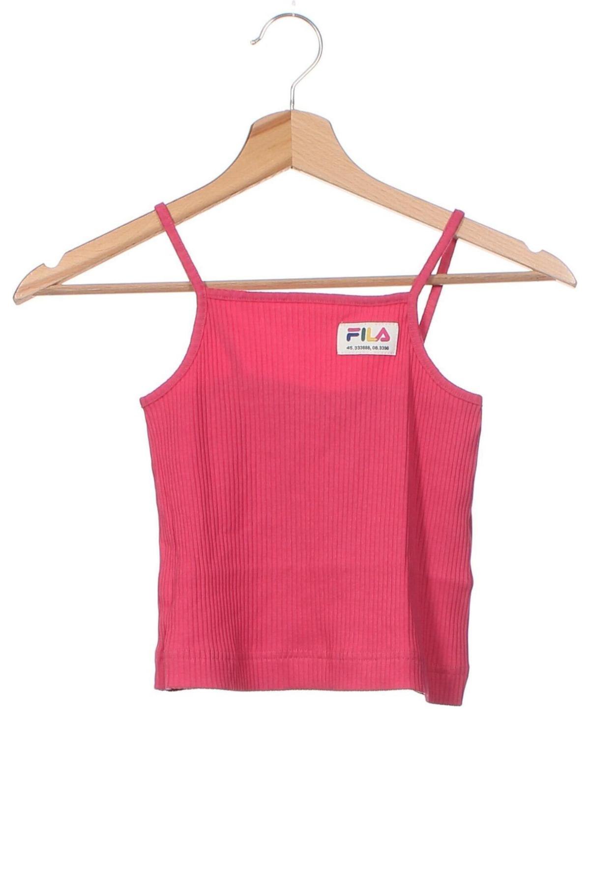 Μπλουζάκι αμάνικο παιδικό FILA, Μέγεθος 4-5y/ 110-116 εκ., Χρώμα Ρόζ , Τιμή 10,25 €