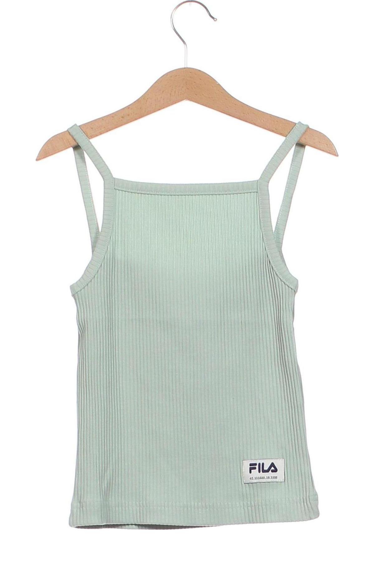 Μπλουζάκι αμάνικο παιδικό FILA, Μέγεθος 8-9y/ 134-140 εκ., Χρώμα Πράσινο, Τιμή 5,94 €