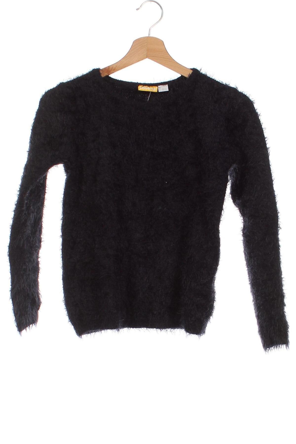 Детски пуловер Pepperts!, Размер 10-11y/ 146-152 см, Цвят Черен, Цена 11,89 лв.