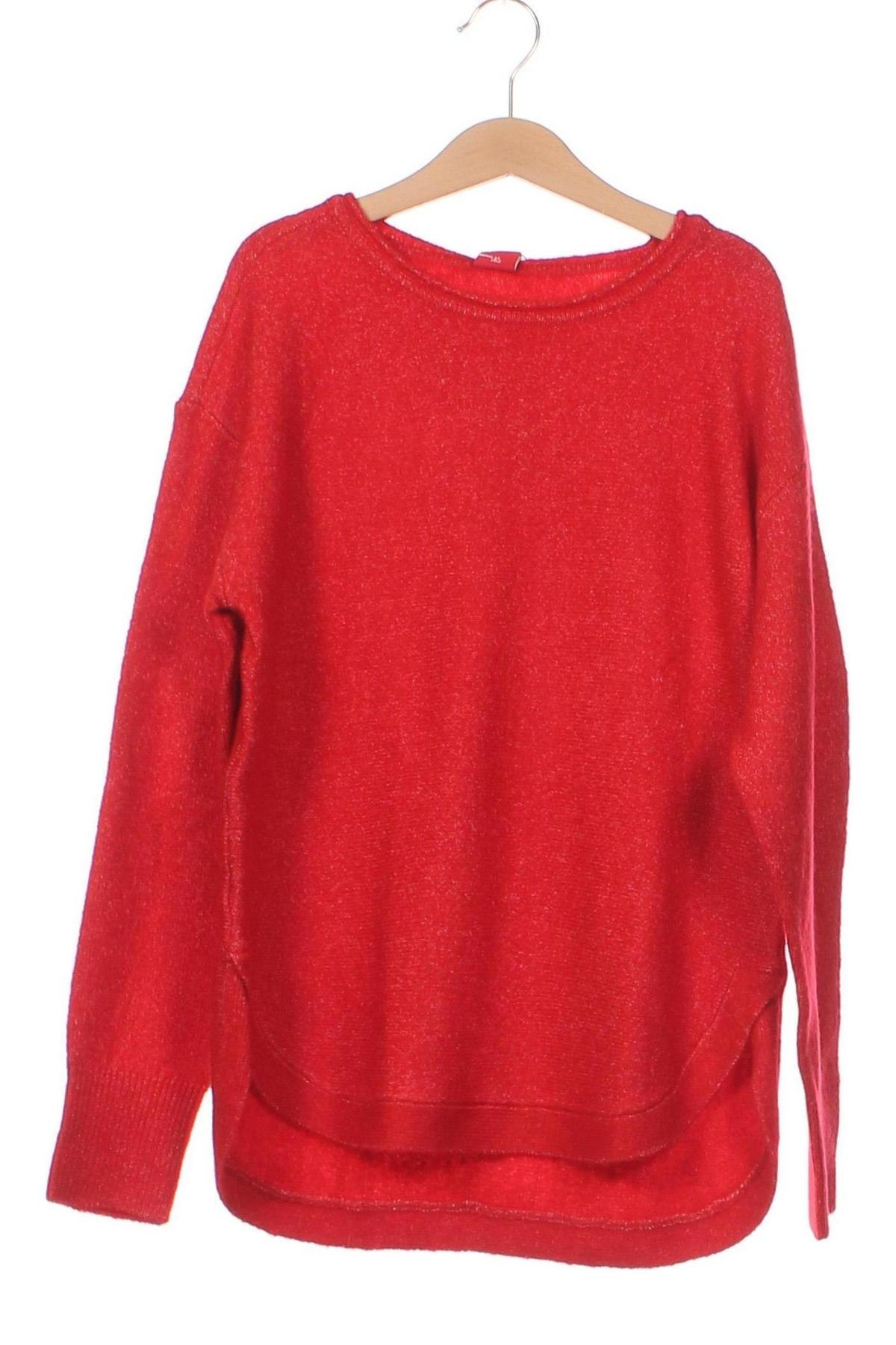 Детски пуловер S.Oliver, Размер 10-11y/ 146-152 см, Цвят Червен, Цена 15,18 лв.