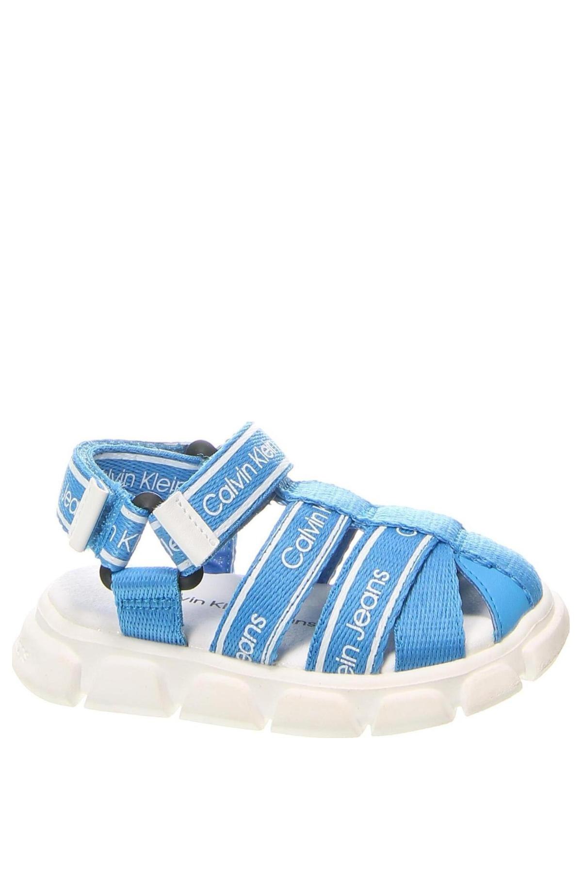 Sandale pentru copii Calvin Klein Jeans, Mărime 22, Culoare Albastru, Preț 286,84 Lei