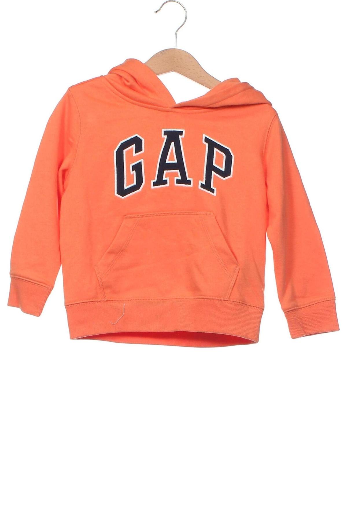 Детски суичър Gap Baby, Размер 3-4y/ 104-110 см, Цвят Оранжев, Цена 25,20 лв.