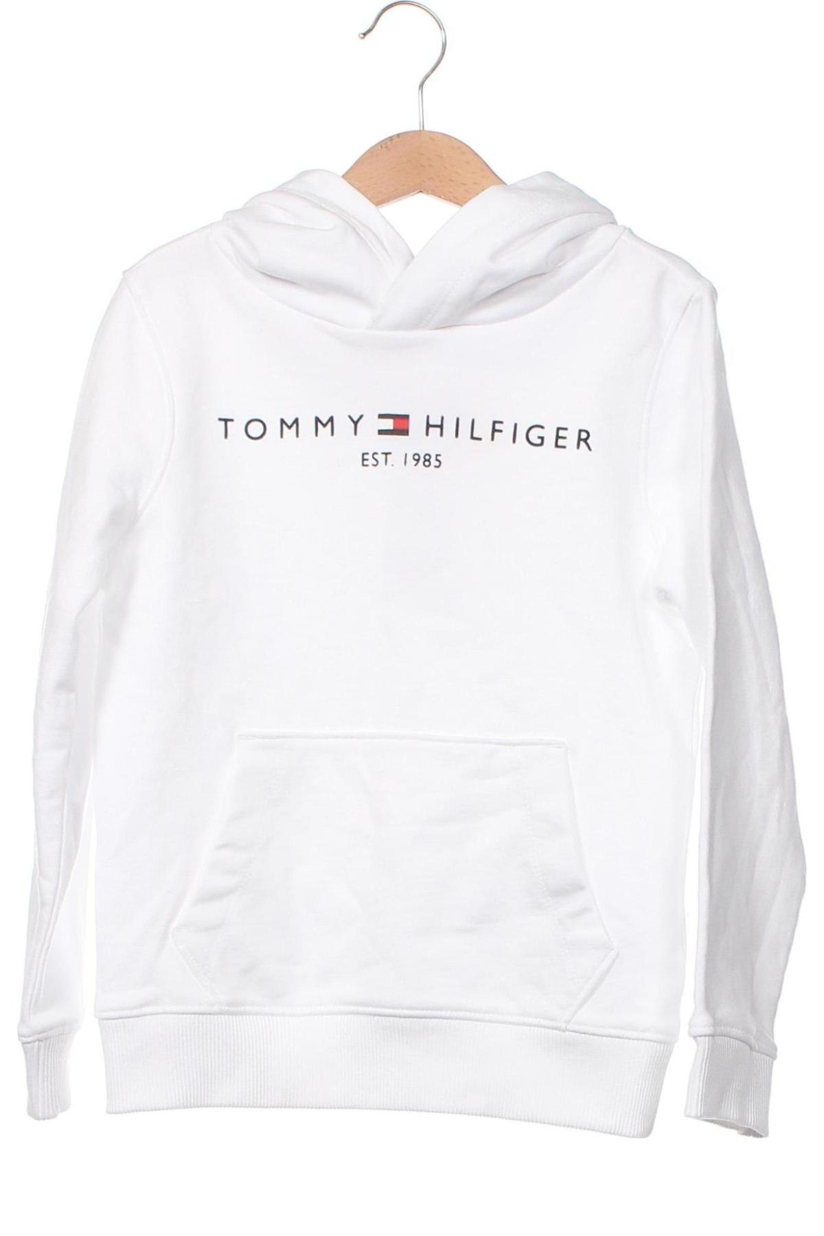 Dziecięca bluza Tommy Hilfiger, Rozmiar 6-7y/ 122-128 cm, Kolor Biały, Cena 343,84 zł