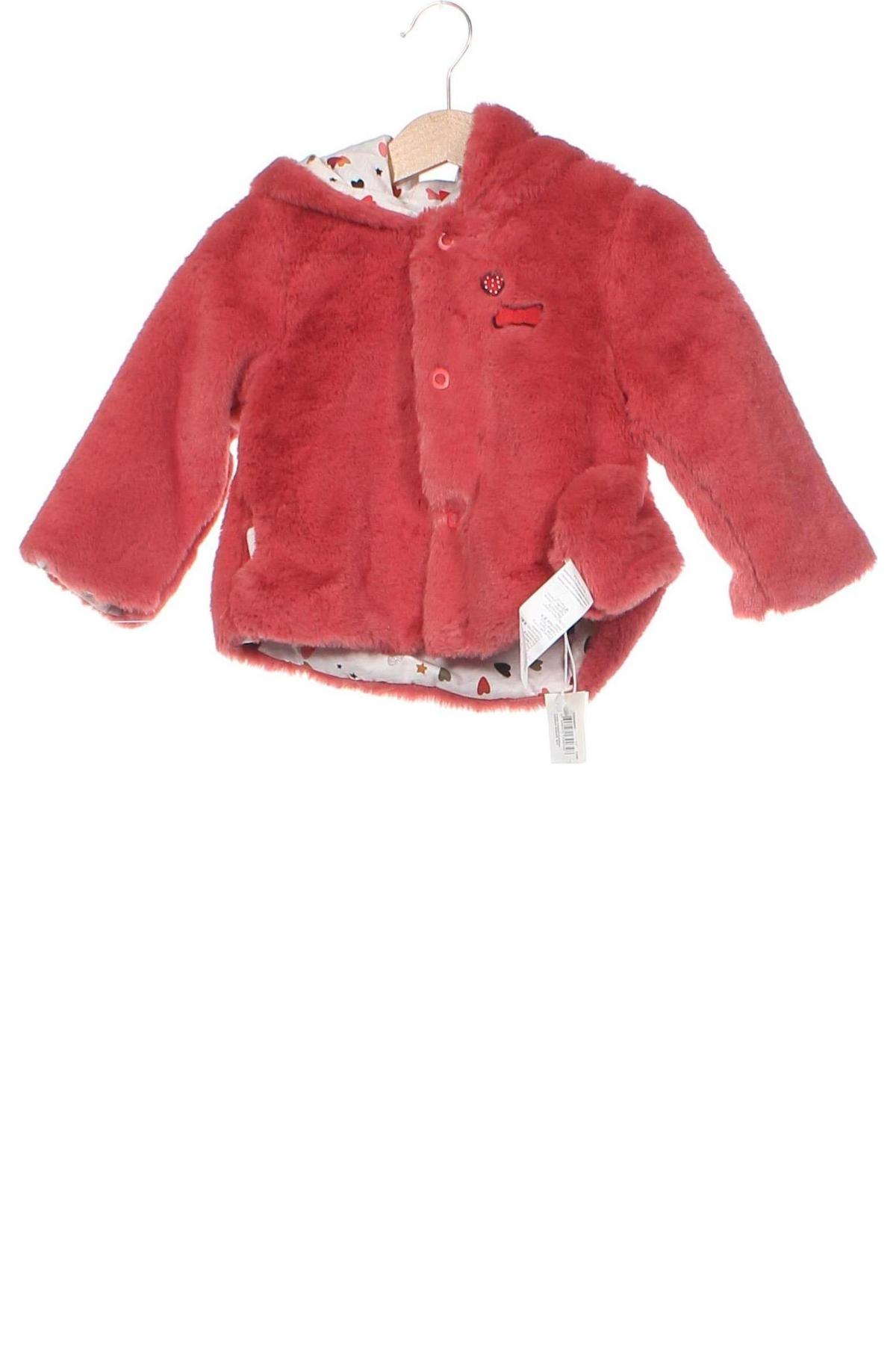 Детско палто Catimini, Размер 9-12m/ 74-80 см, Цвят Червен, Цена 81,12 лв.