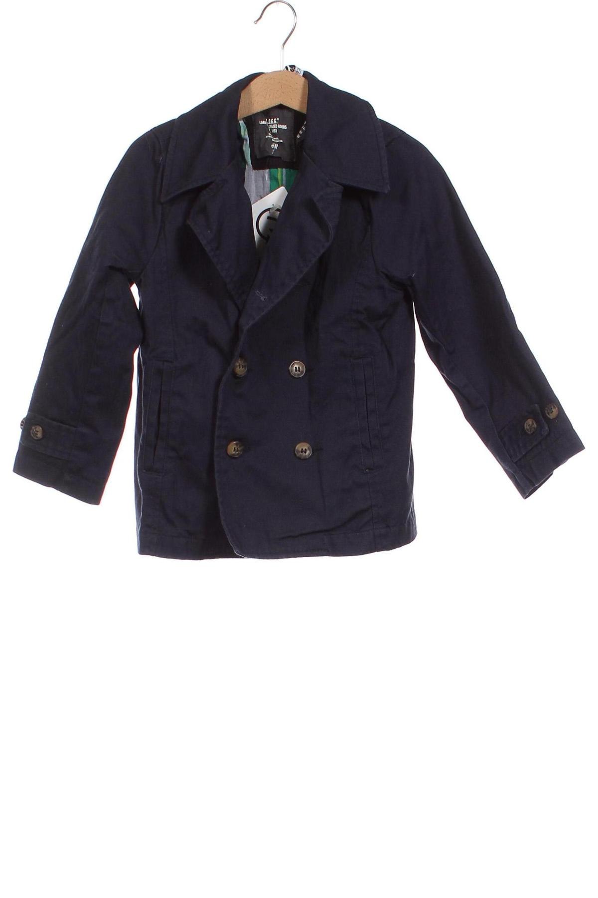 Παιδικό σακάκι H&M L.O.G.G., Μέγεθος 3-4y/ 104-110 εκ., Χρώμα Μπλέ, Τιμή 13,30 €