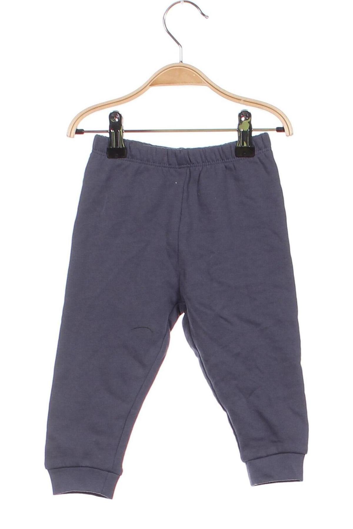 Pantaloni de trening, pentru copii Fagottino By Oviesse, Mărime 9-12m/ 74-80 cm, Culoare Albastru, Preț 24,63 Lei